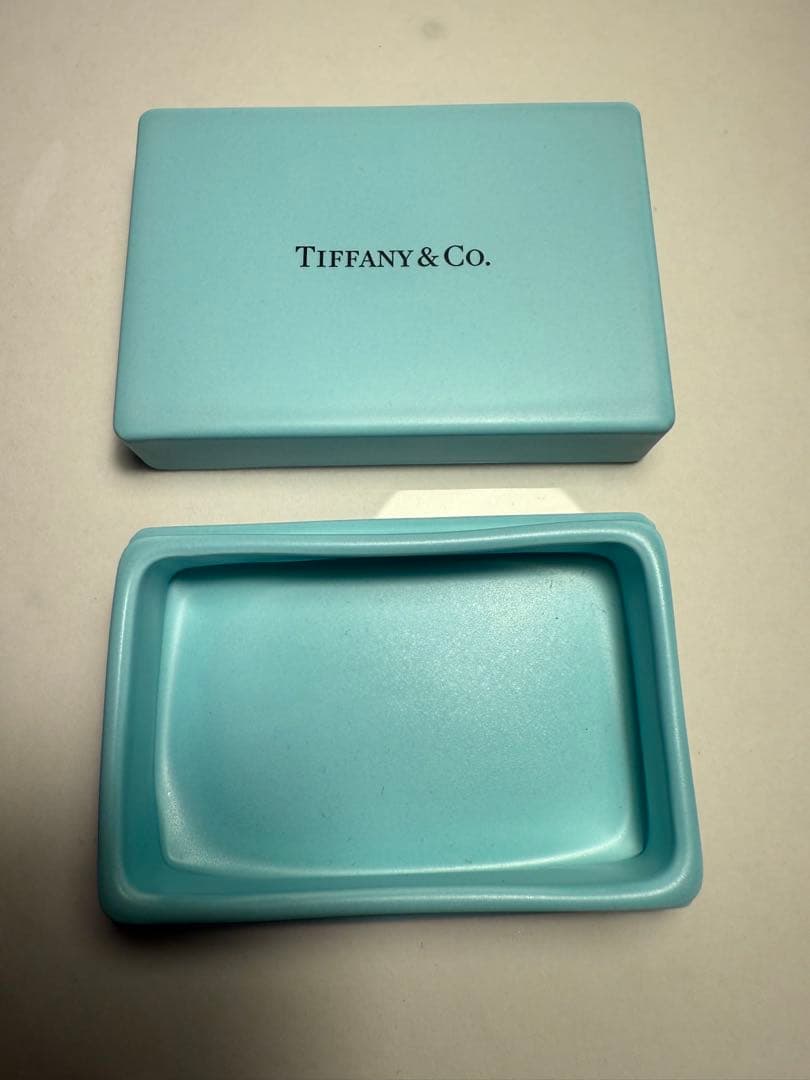 TIFFANY&Co. ティファニー ボーンチャイナ 小物入れ 陶器