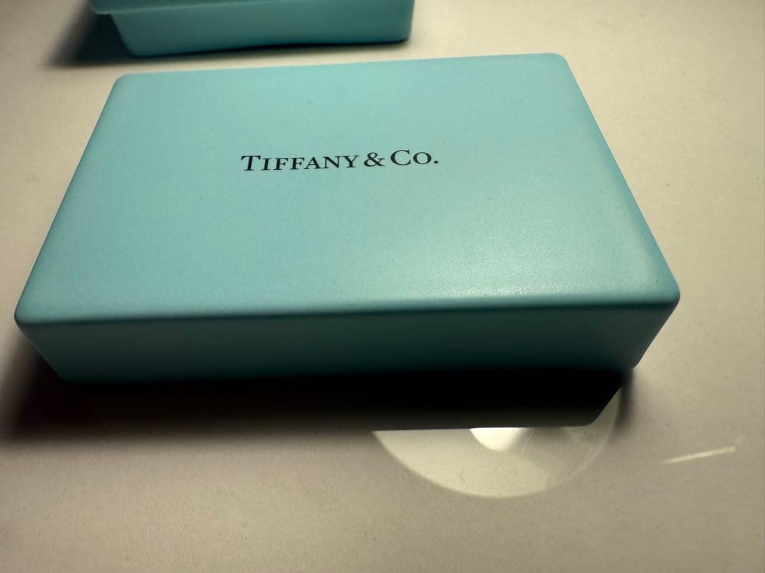 TIFFANY&Co. ティファニー ボーンチャイナ 小物入れ 陶器