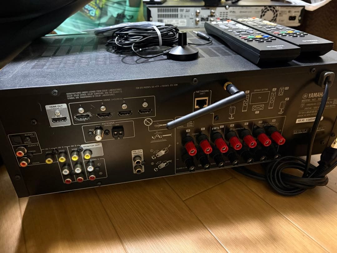 アンプ YAMAHA RX-V583