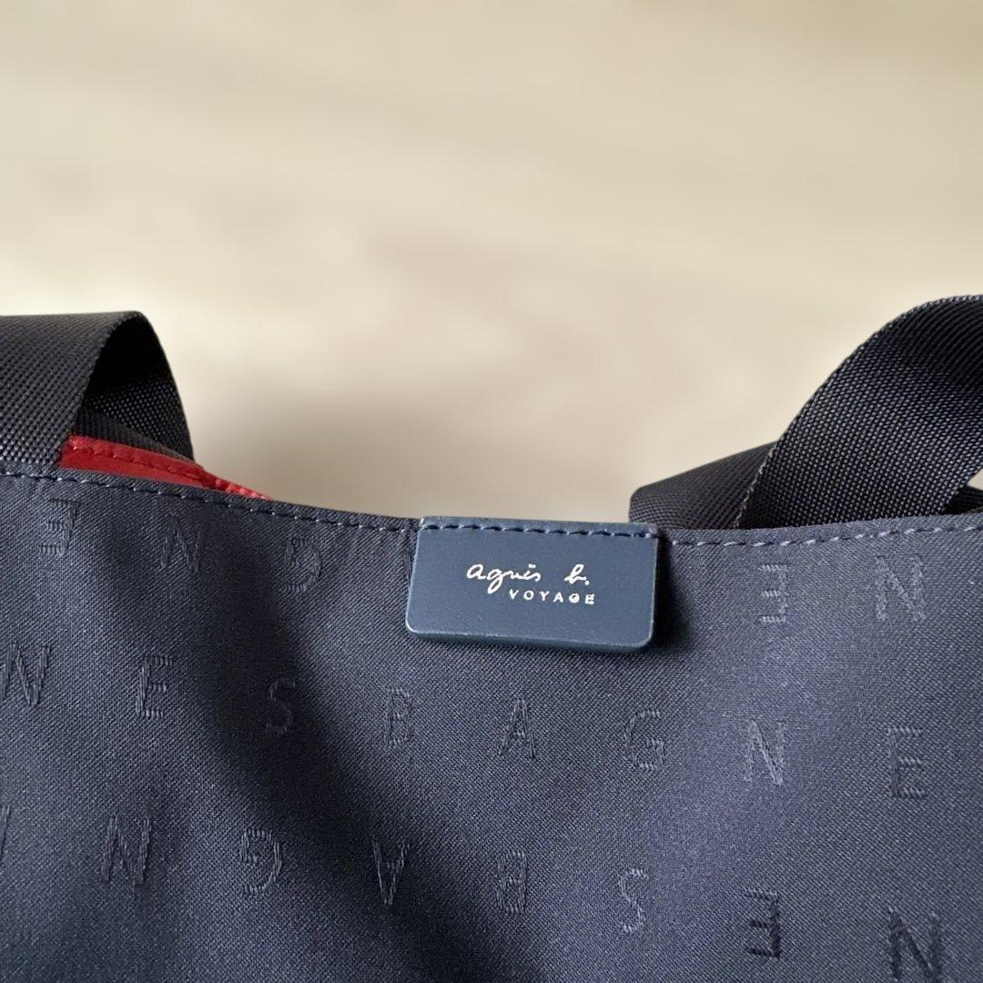 アニエスべーボヤージュ/ボストンバッグ/ネイビー/2way