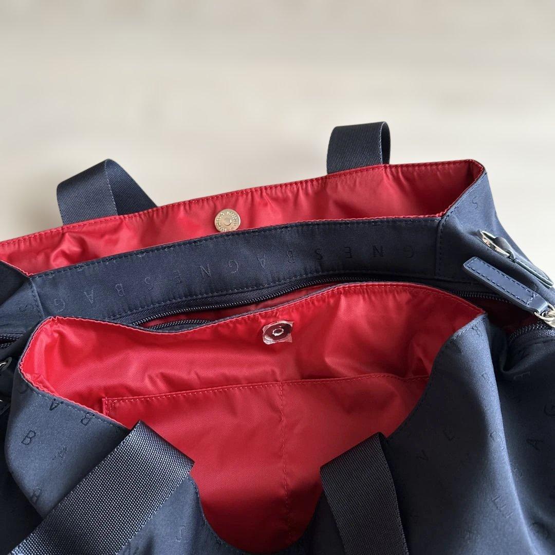 アニエスべーボヤージュ/ボストンバッグ/ネイビー/2way