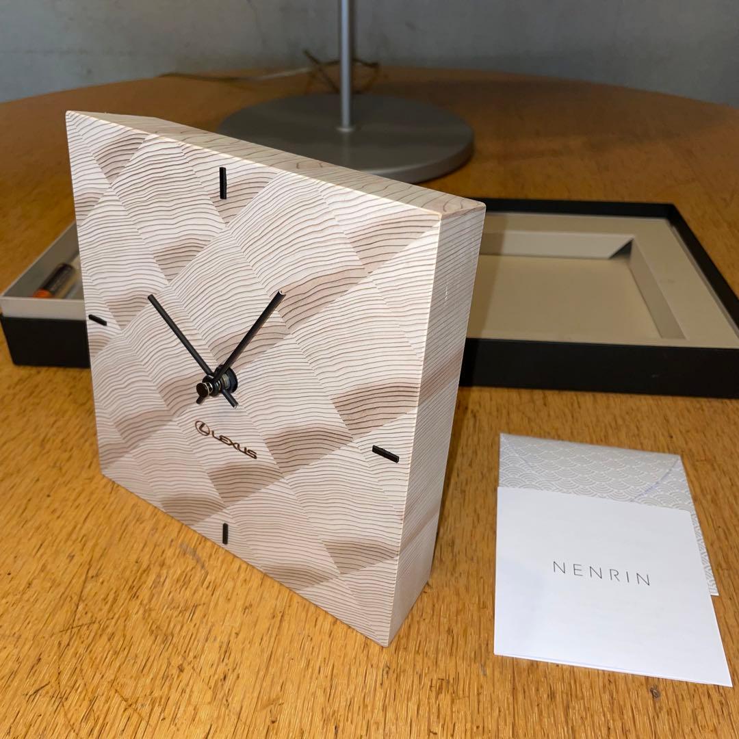 LEXUS NENRIN CLOCK HAMON 壁掛け時計•置き時計 未使用