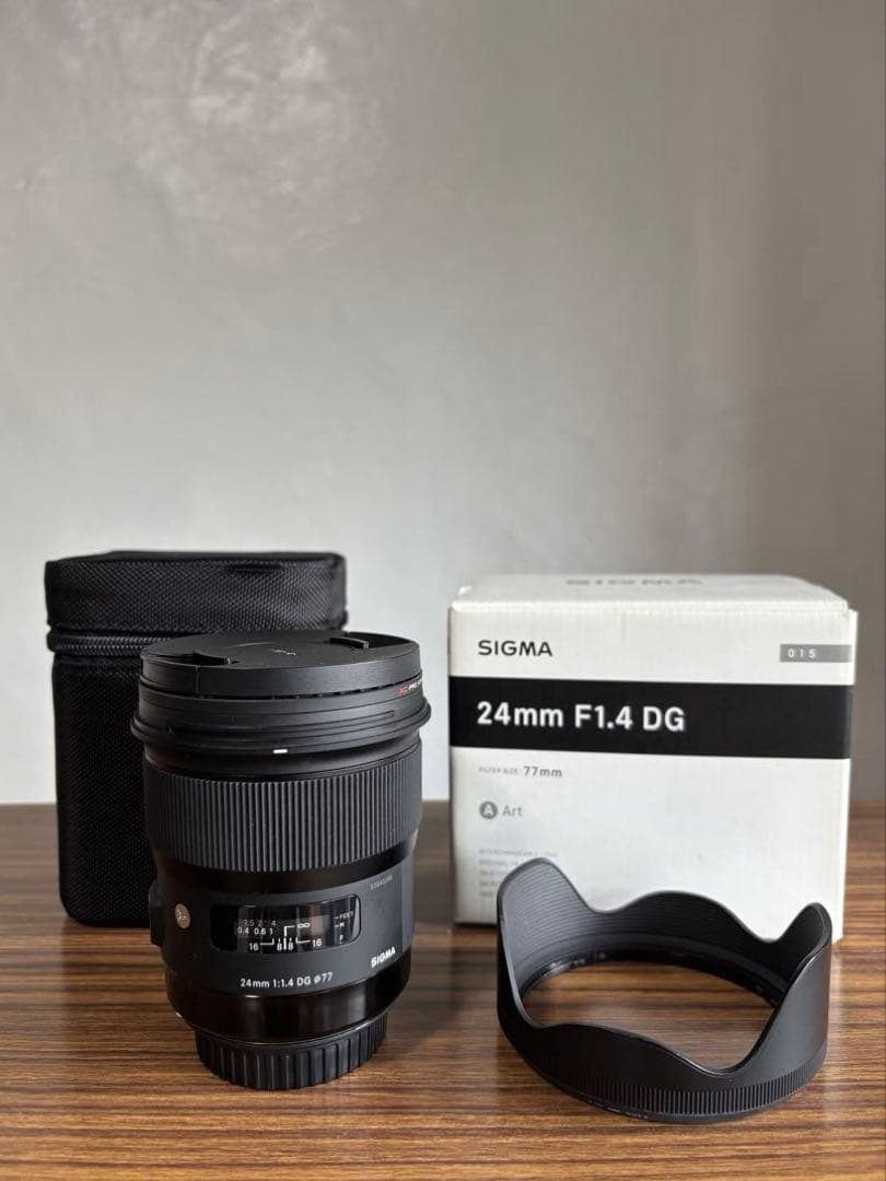 SIGMA 24mm F1.4 DG Art レンズ EF