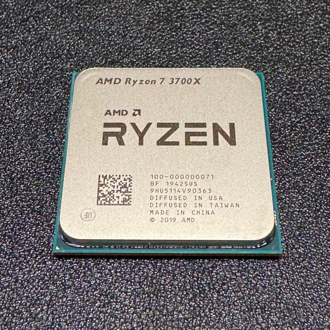 動作確認済 AMD Ryzen 3700X