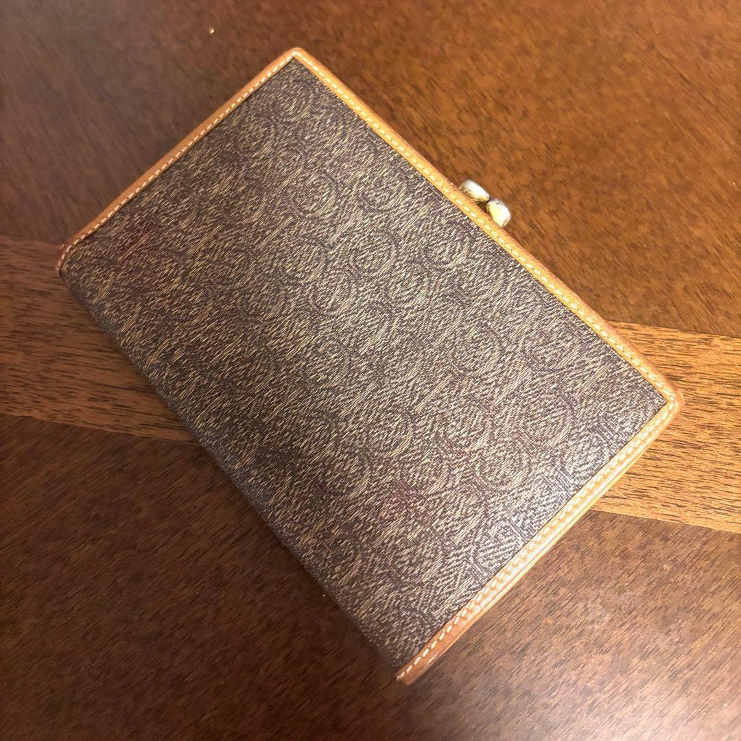 最終値下げ GUCCI オールドグッチ ヴィンテージ 二つ折りがま口財布 80S