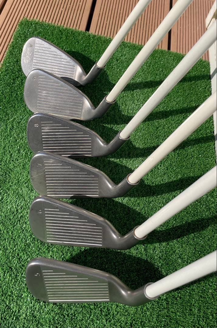 PING G25アイアンセット 6本セット （カーボン） ライ角シルバー