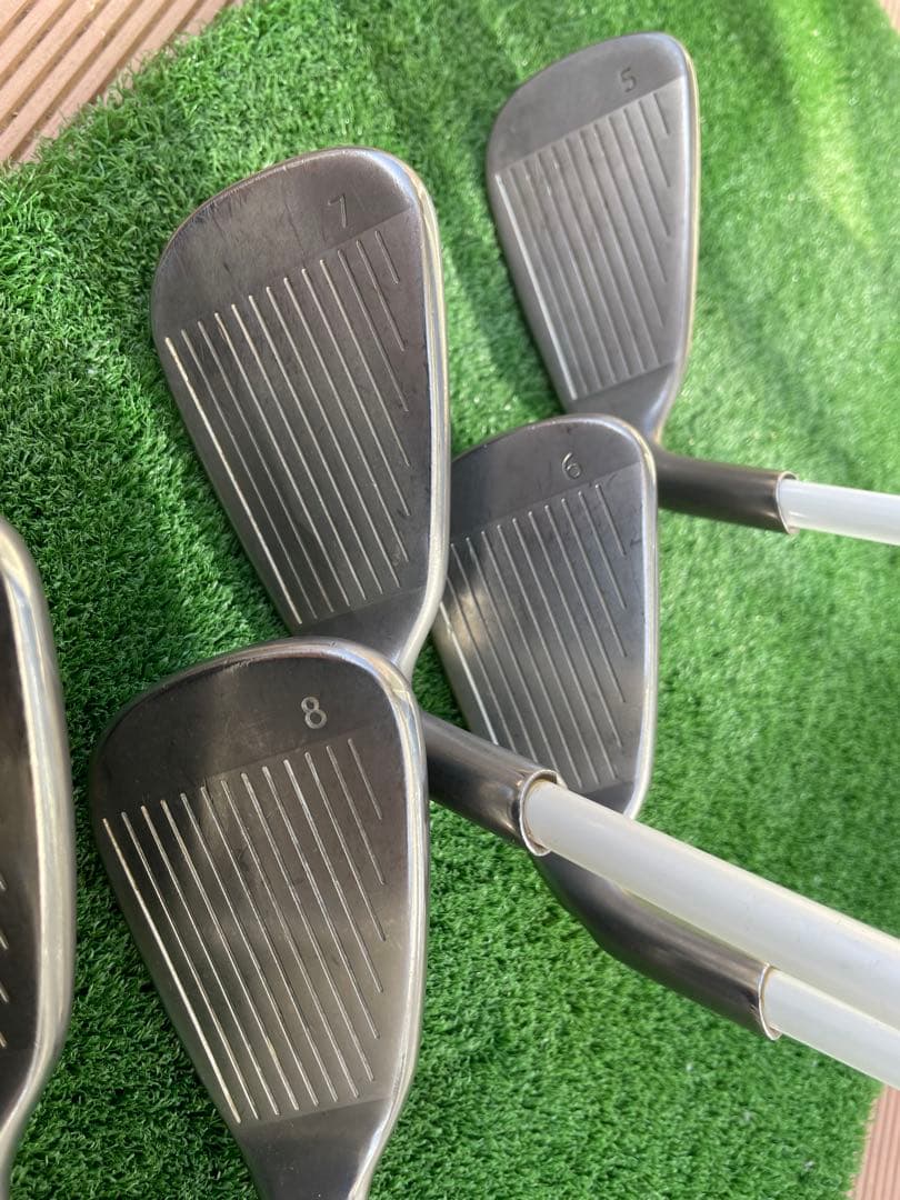 PING G25アイアンセット 6本セット （カーボン） ライ角シルバー