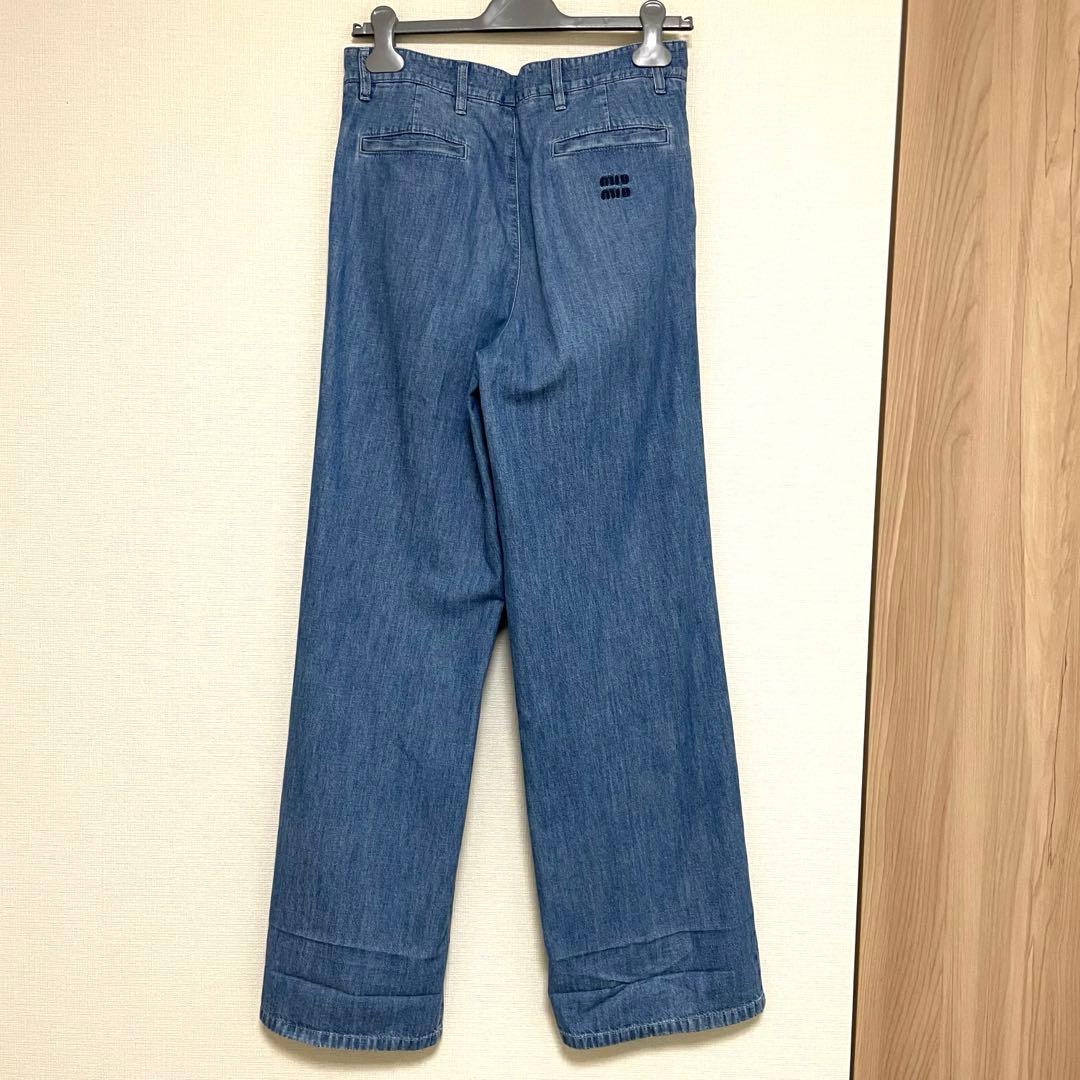 miumiu デニムパンツ