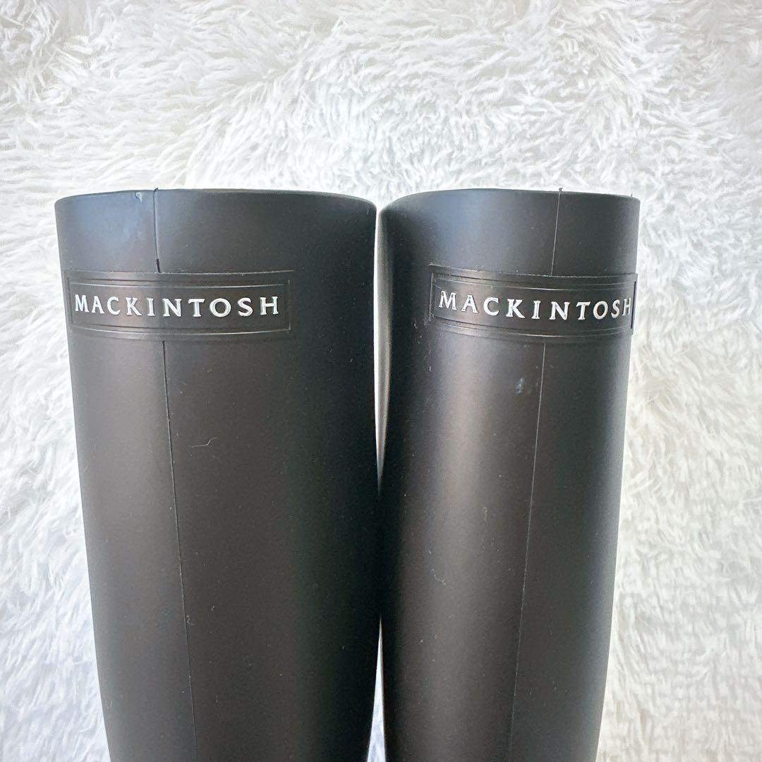 チャドMACKINTOSH レインブーツ ブラック 長靴 ロングブーツ