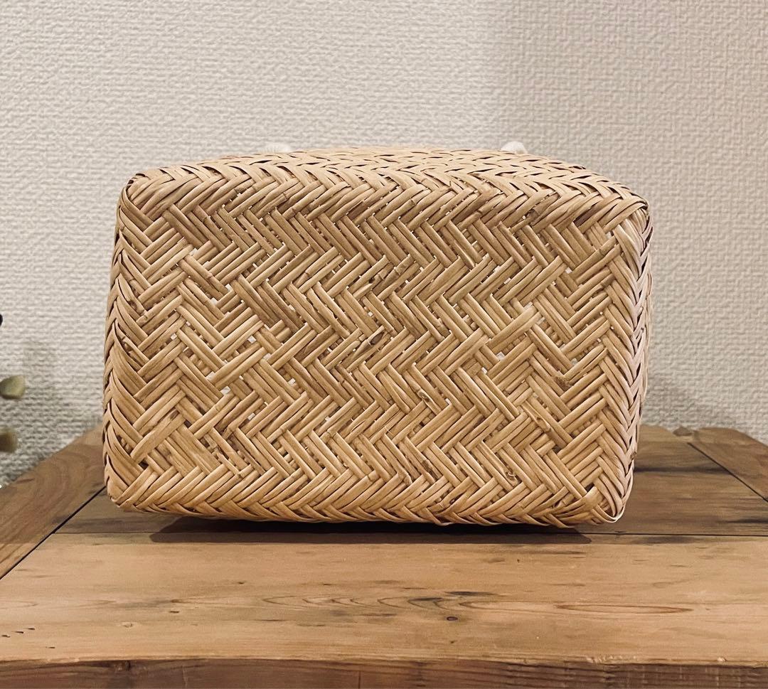 鳥越竹細工 かごバッグ