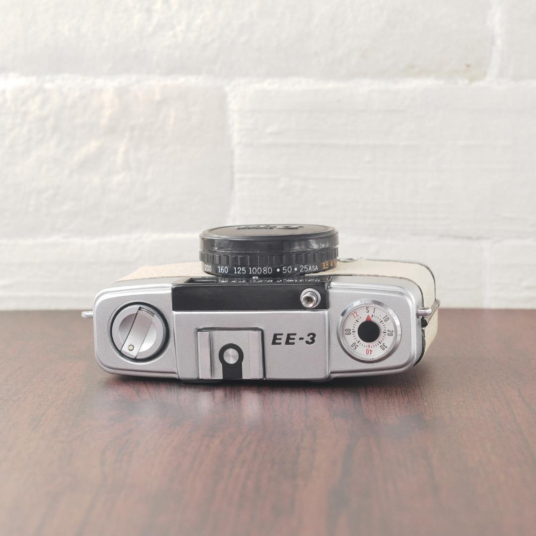 ✽PEN　EE-3✽EE3✽OLYMPUS✽オリンパス✽ハーフカメラ✽牛革貼替