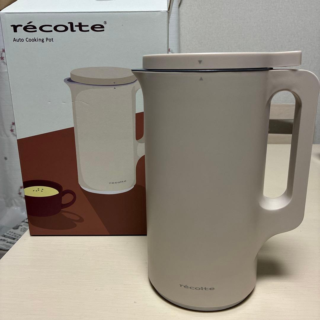 『新品、未使用』レコルト 自動調理ポットRSY-2(W)