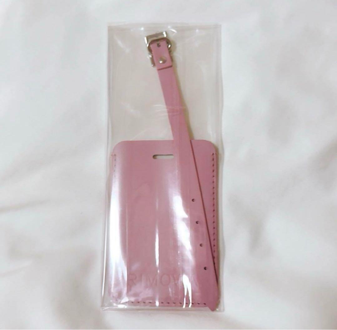 【限定色】RIMOWA アドレスタグ（ローズピンク）バレリーナピンク