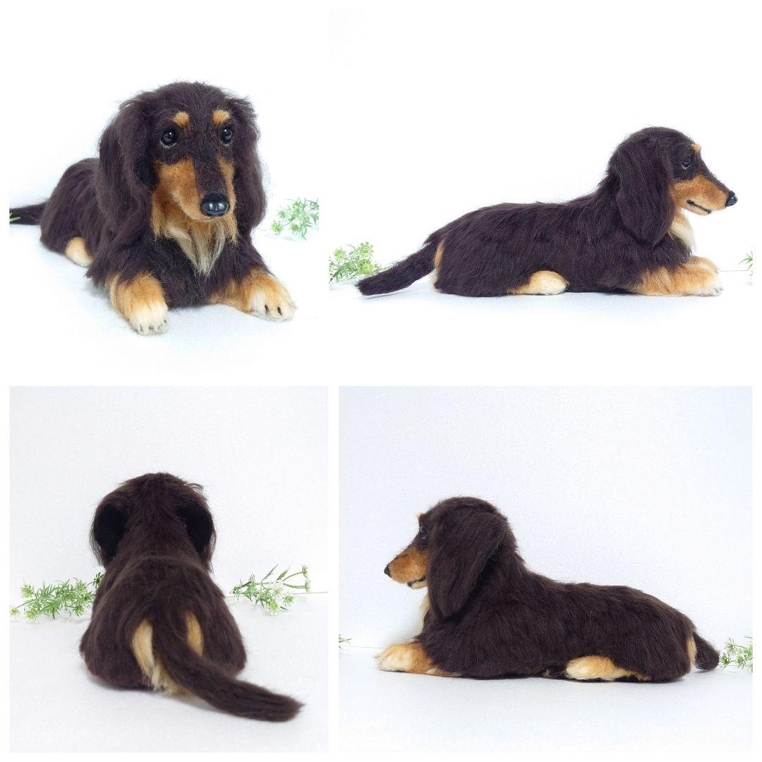 オーダー品　羊毛フェルト犬