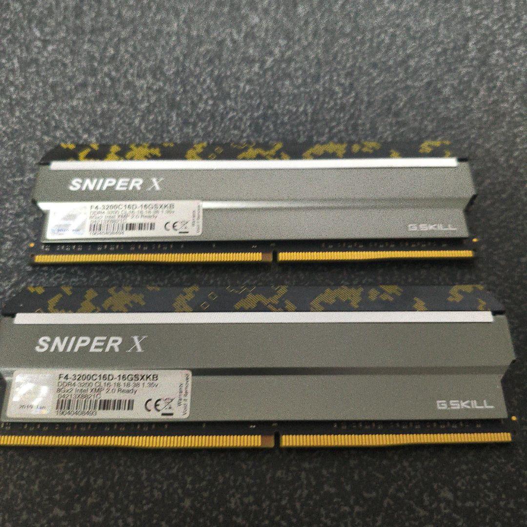 G.Skill SNIPER X DDR4 8GB×2 16GB 3200MHz