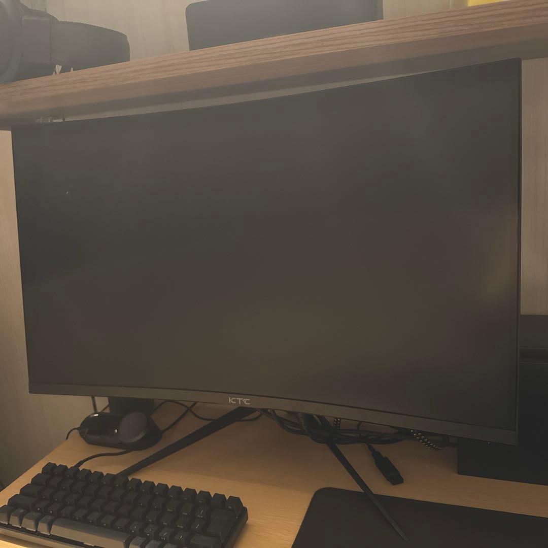 か*お様 KTC 27インチ 湾曲ゲーミングモニター WQHD