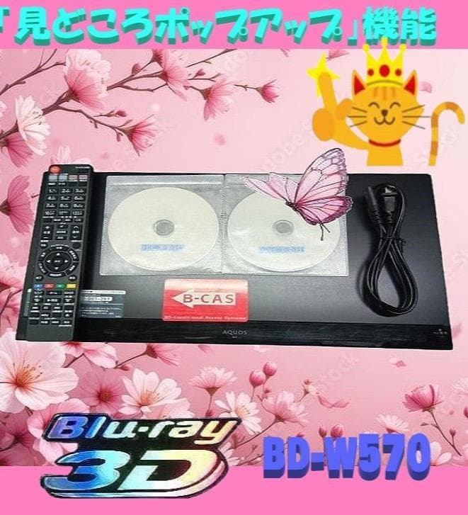シャープブルーレイレコーダー【BDーW570】