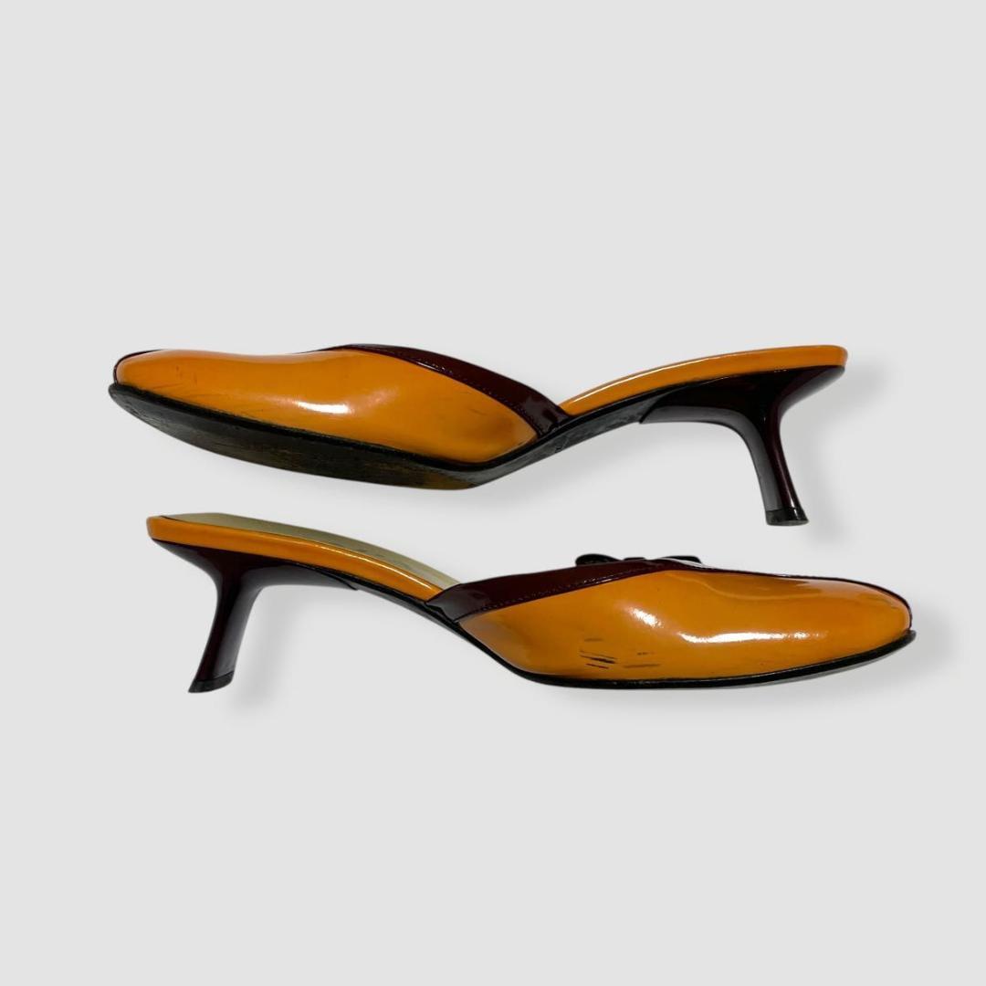 靴 Archive prada patent leather mules 36.5