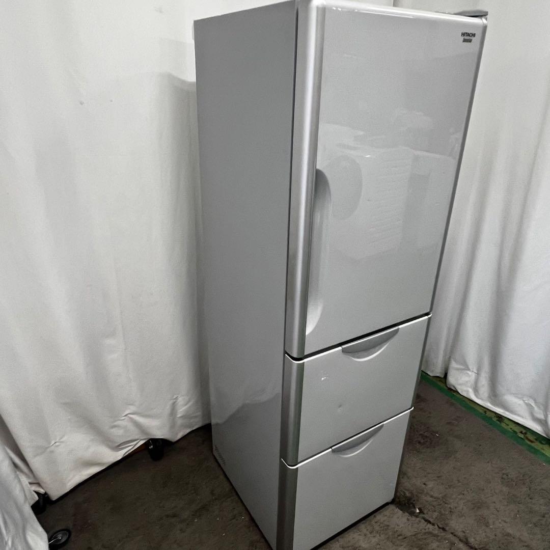 908⭕️冷蔵庫　日立　大型　300-400ℓ　安い　設置無料　右開き　自動製氷