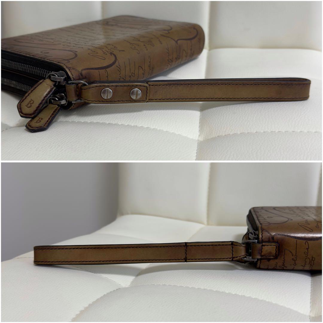 定価34.2万円 ベルルッティ タリ TALI スクリットレザー長財布