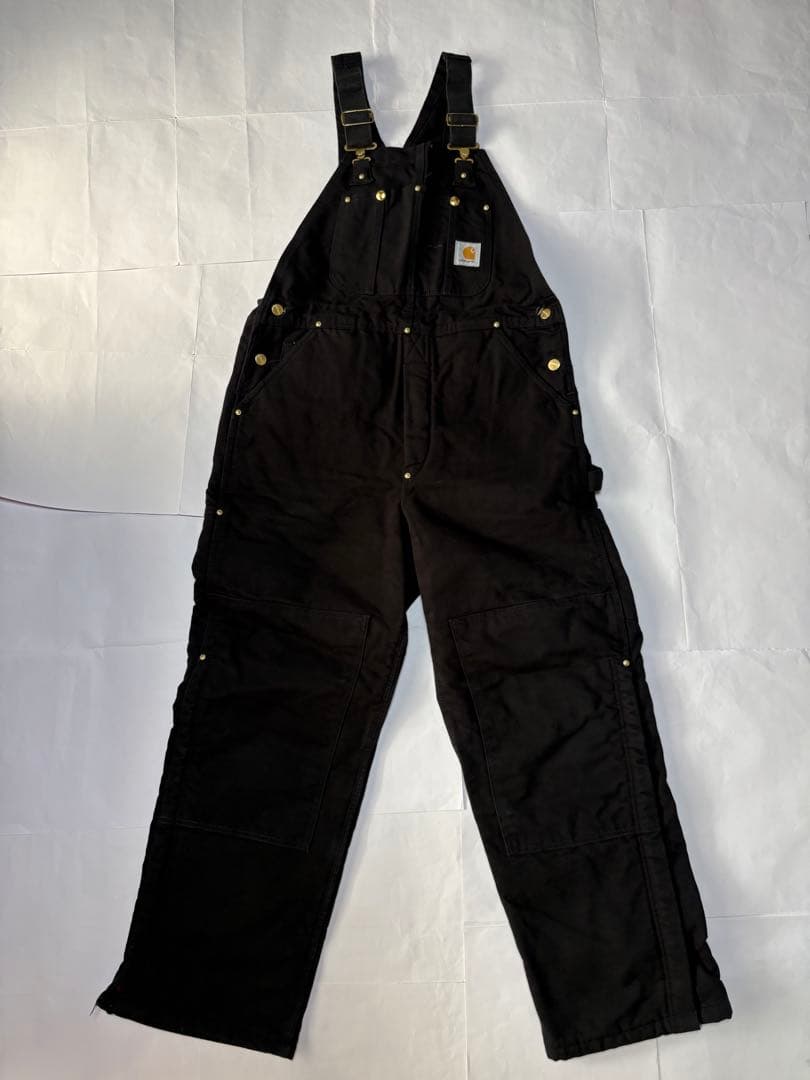 〔wildfire様 専門〕Carhartt オーバーオール ブラック