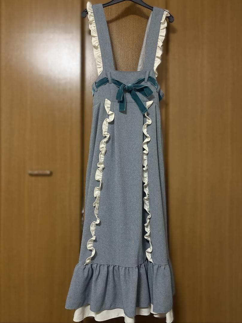 MILK メアリー・アン ジャンパースカート ライトグレー ミルク