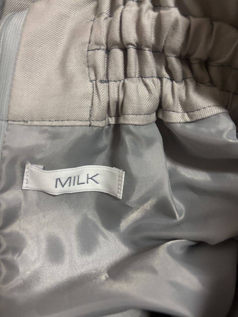 MILK メアリー・アン ジャンパースカート ライトグレー ミルク