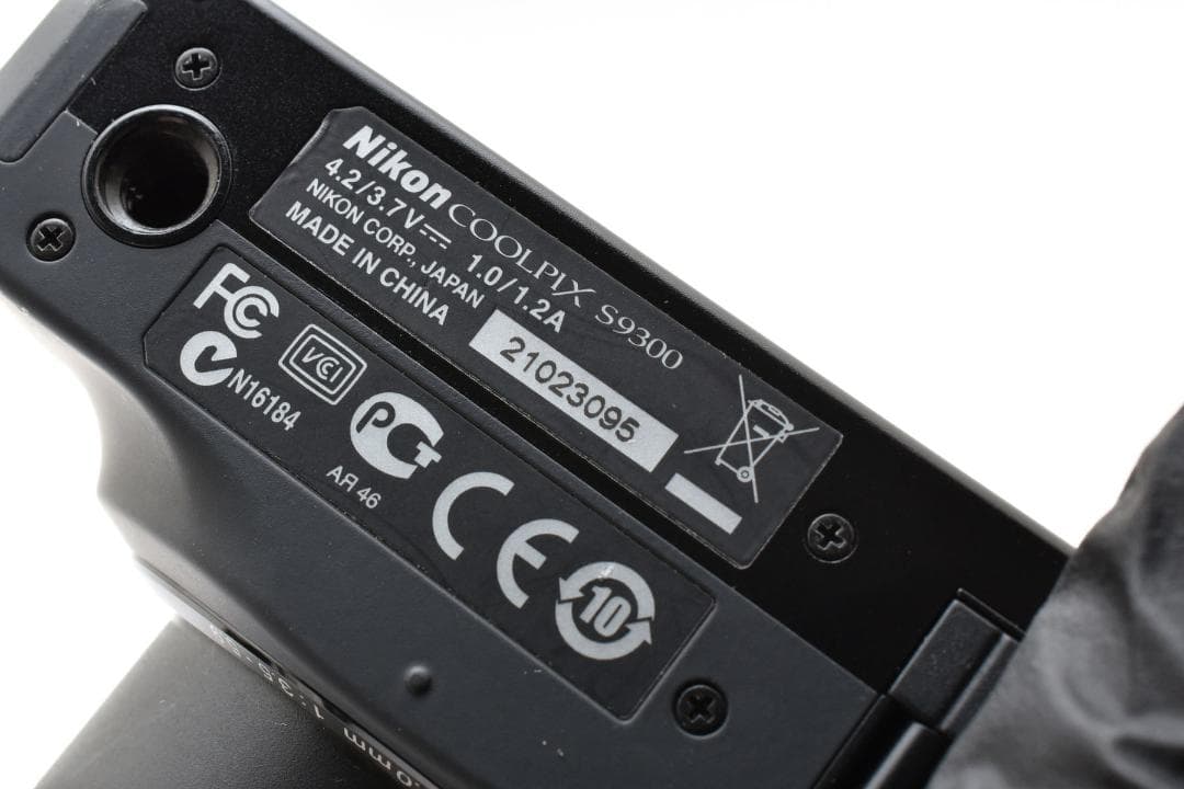 【極美品】Nikon COOLPIX S9300 ブラック　動作確認済