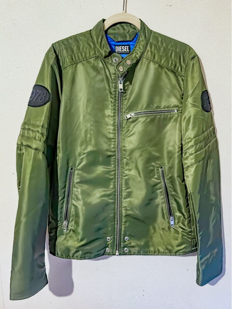 ディーゼル DIESEL ナイロン シングル ライダース