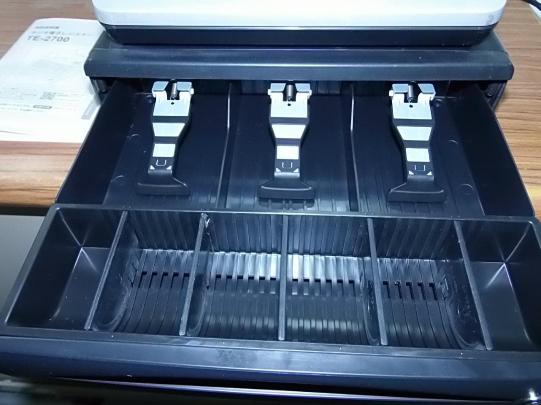 212SDカード対応物販向　カシオ　TE-2700　インボイスレジスター