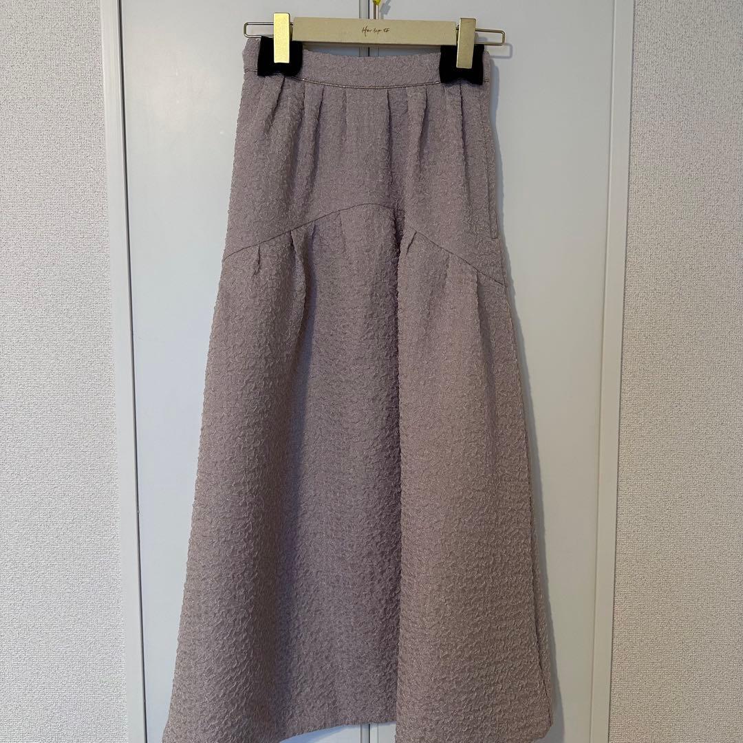 スカート Herlipto Twinkle Jacquard Volume Skirt