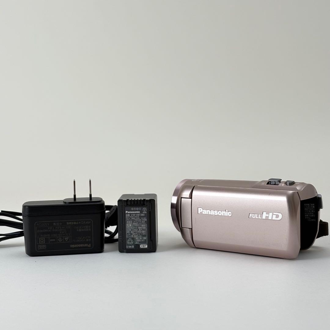 Panasonic ビデオカメラ HC-V550M ピンクゴールド