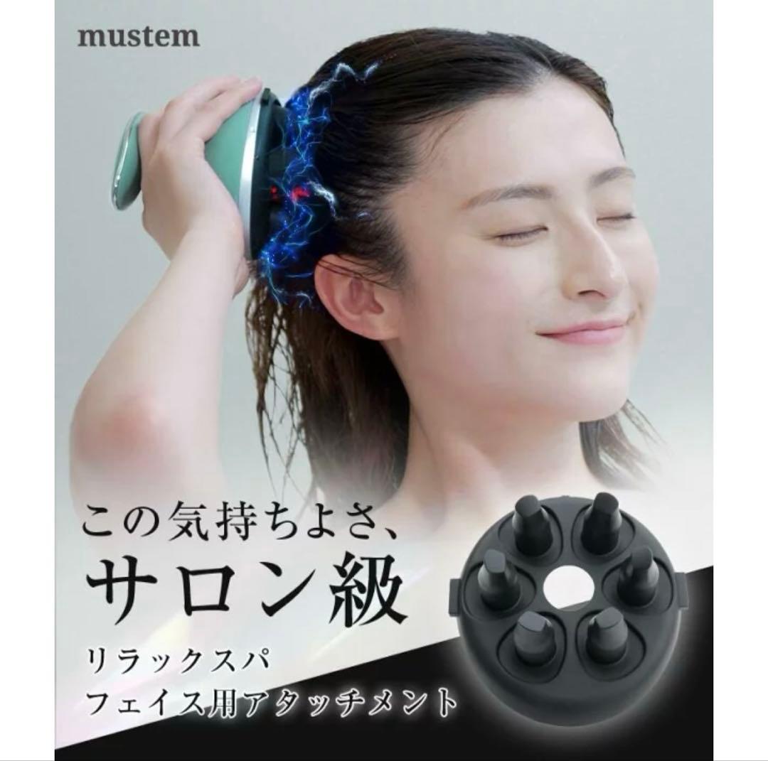 MUSTEM フェイス用アタッチメント付　リラックスパ