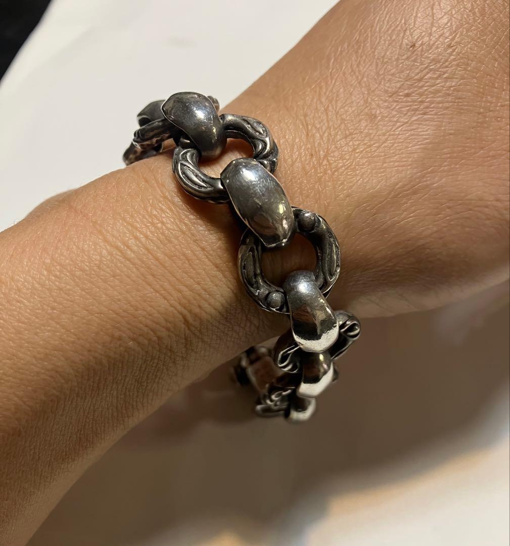 レナードカムフォート　ヘロンブレスレット　レプリカ品　重量93g 約23cm