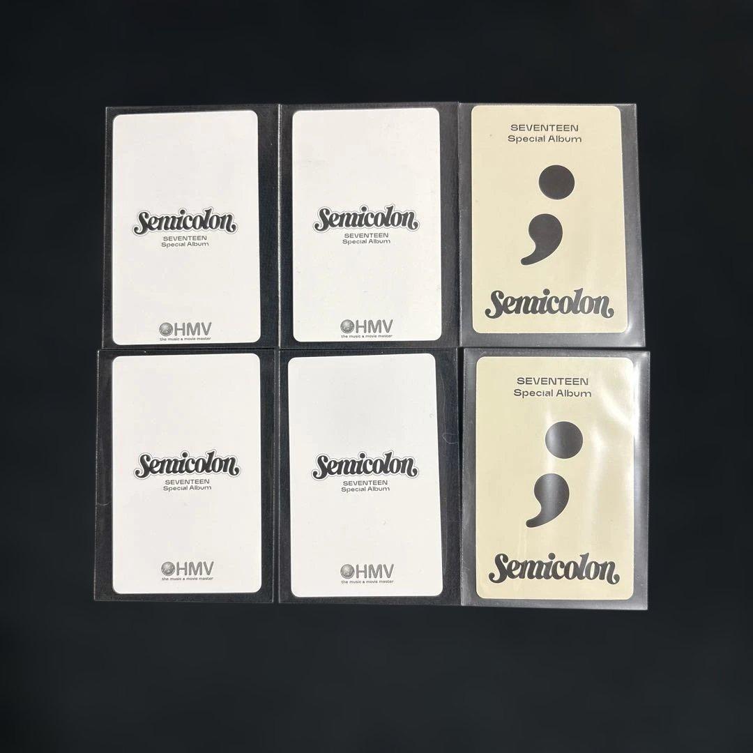 SEVENTEEN セミコロン　HMV トレカ　ジョンハン　carat盤
