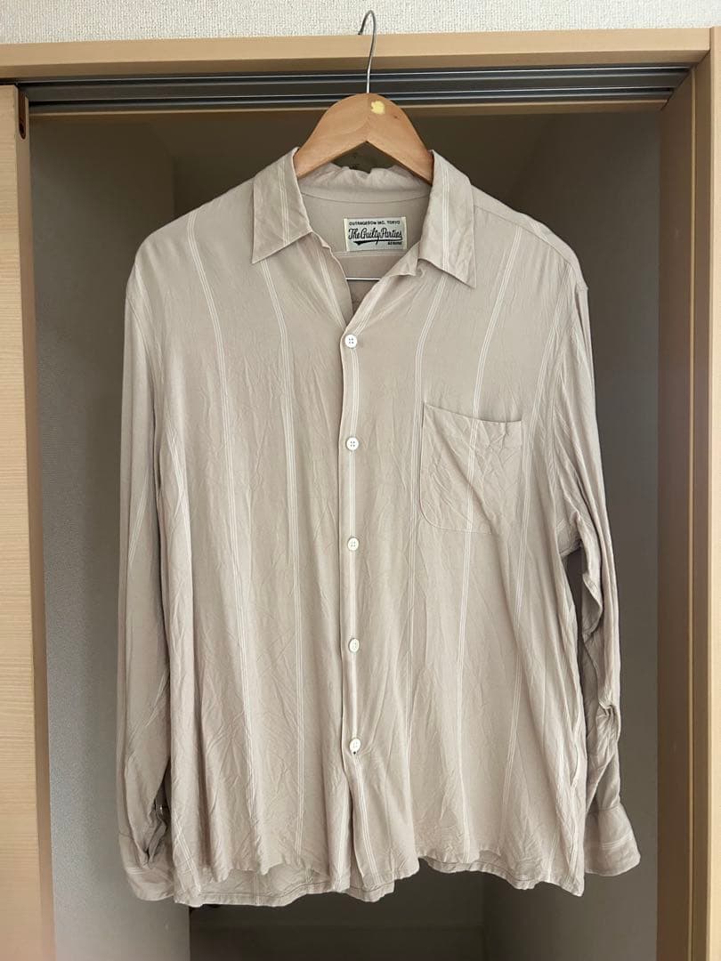 WACKOMARIA オープンカラーシャツ 長袖