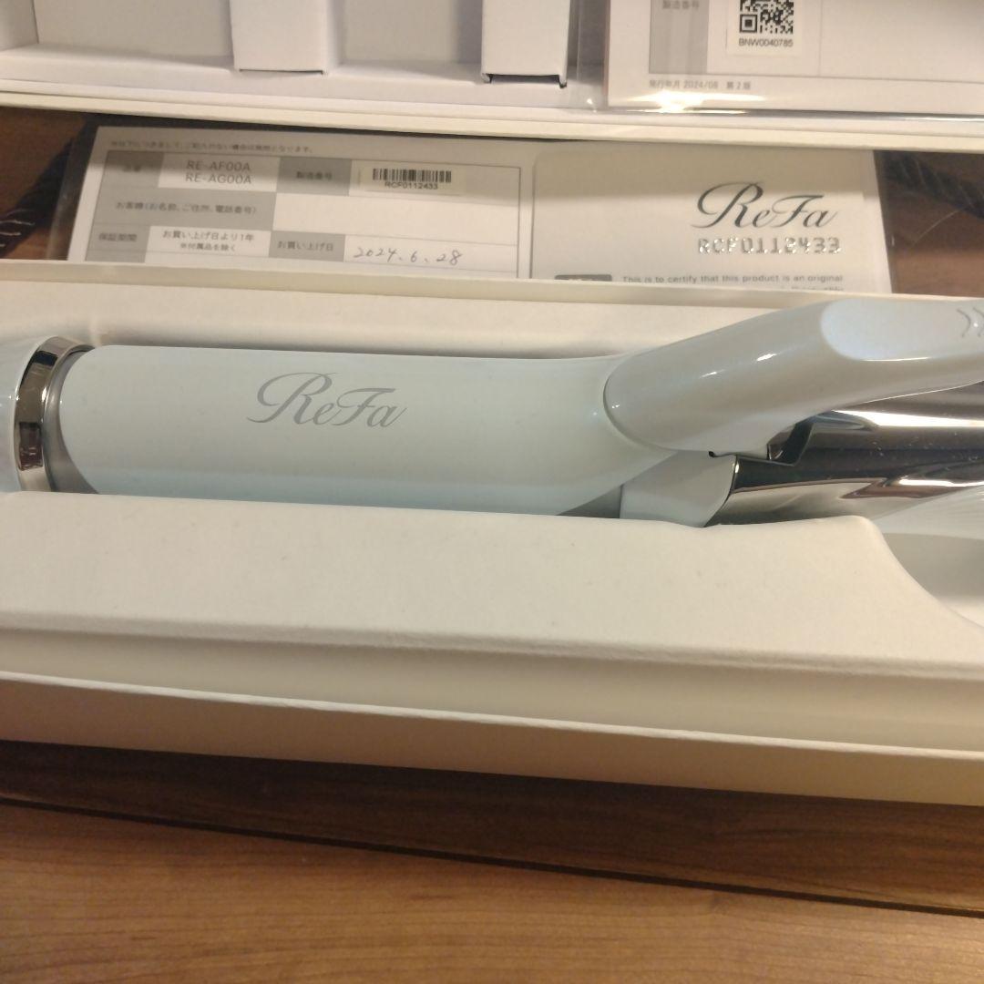 新品未使用　ReFa カールヘアアイロン ホワイト　32mm