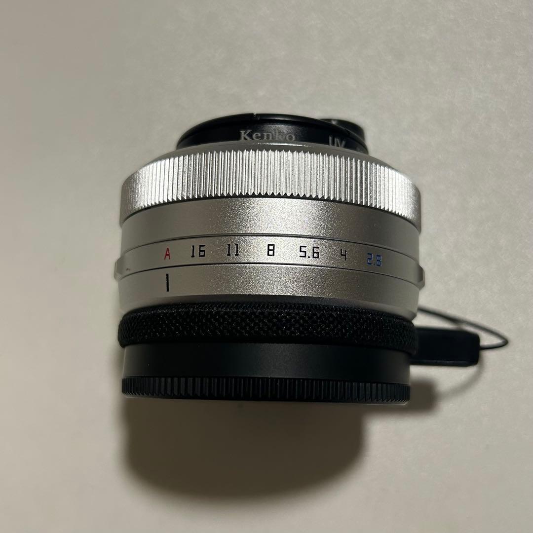 【美品】TTArtisan AF 27mm F2.8 シルバー Xマウント