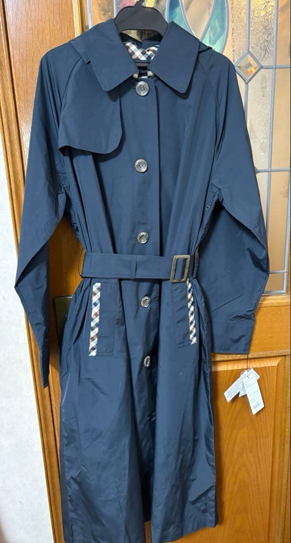 新品アクアスキュータム　レインコートL 定価20900円