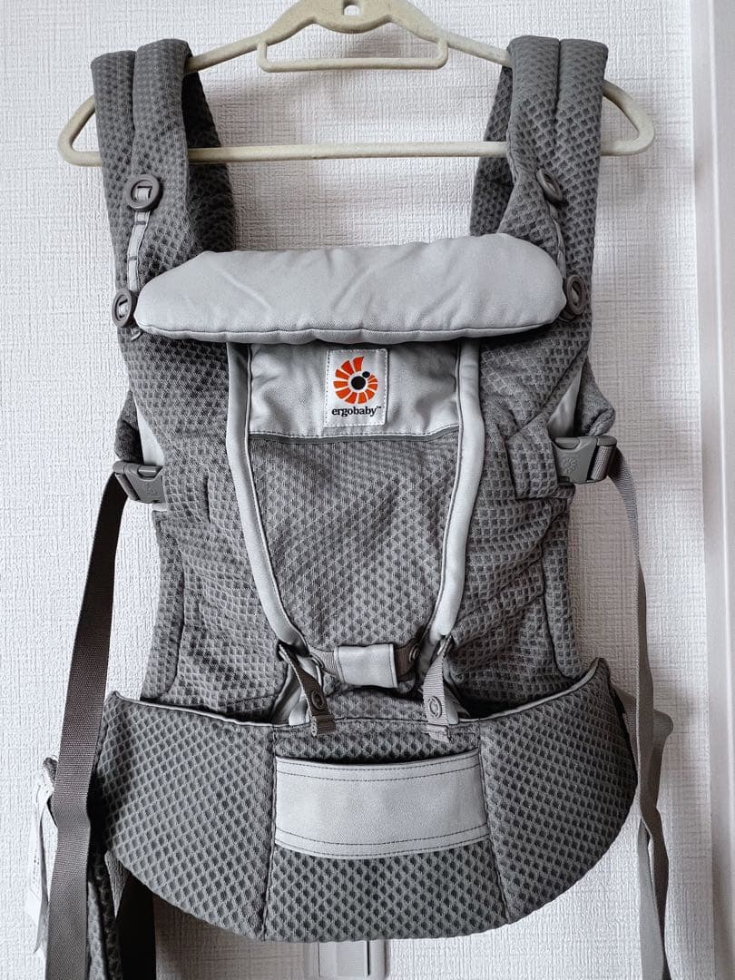 エルゴベビー 抱っこ紐 アダプト ソフトフレックス メッシュ パールグレー
