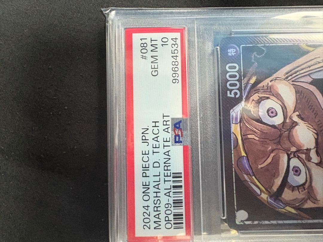 【極美品】 マーシャル・D・ティーチ GEM MT 10