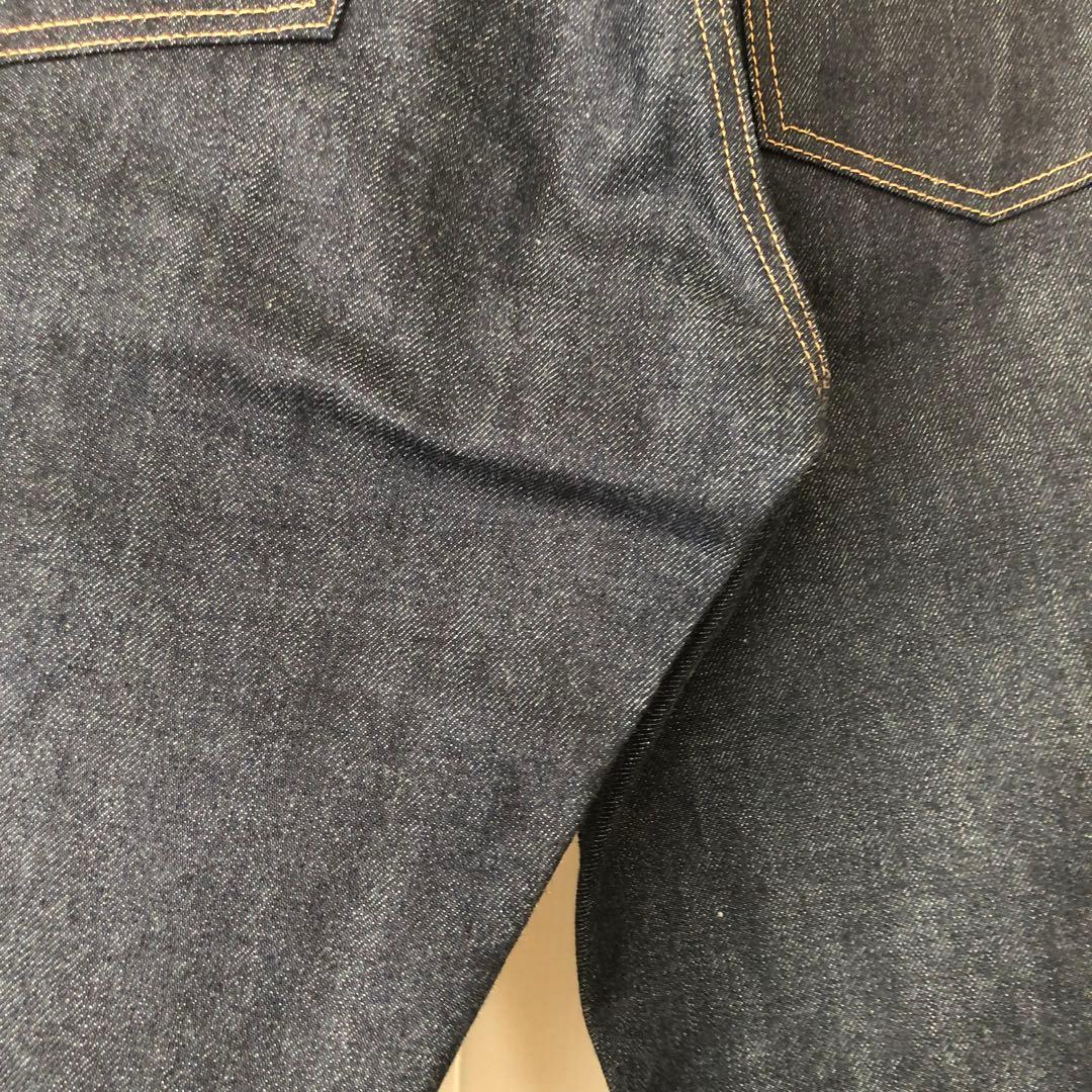 ES:S エス　CINCH BACK BAGGY JEANS ネイビー　32