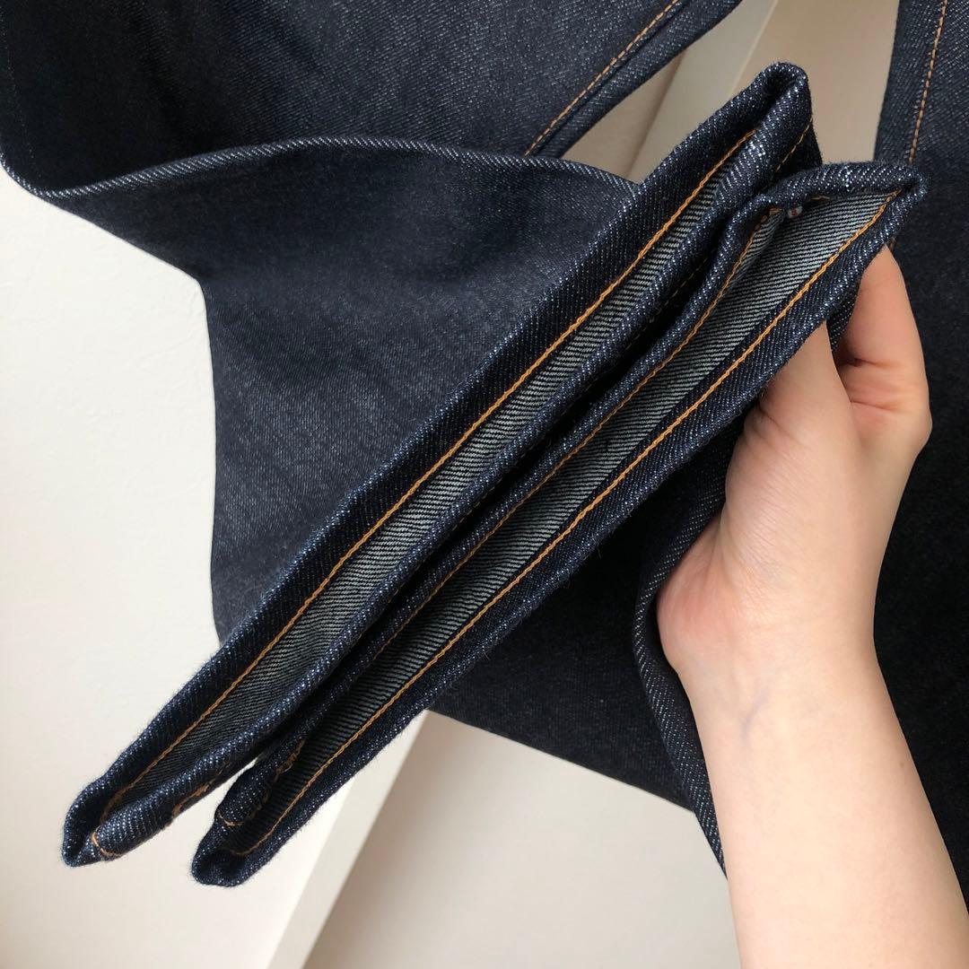 ES:S エス　CINCH BACK BAGGY JEANS ネイビー　32