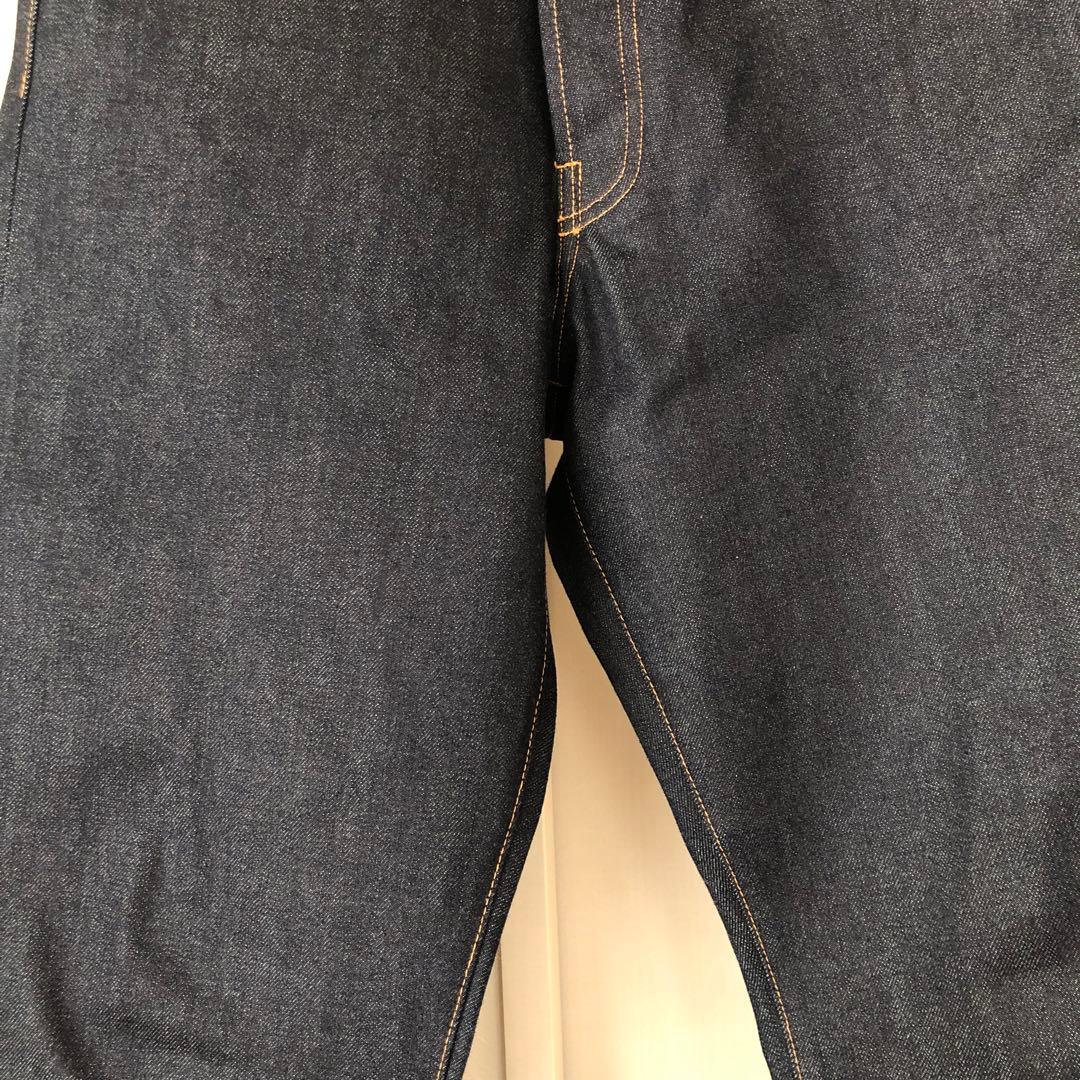 ES:S エス　CINCH BACK BAGGY JEANS ネイビー　32