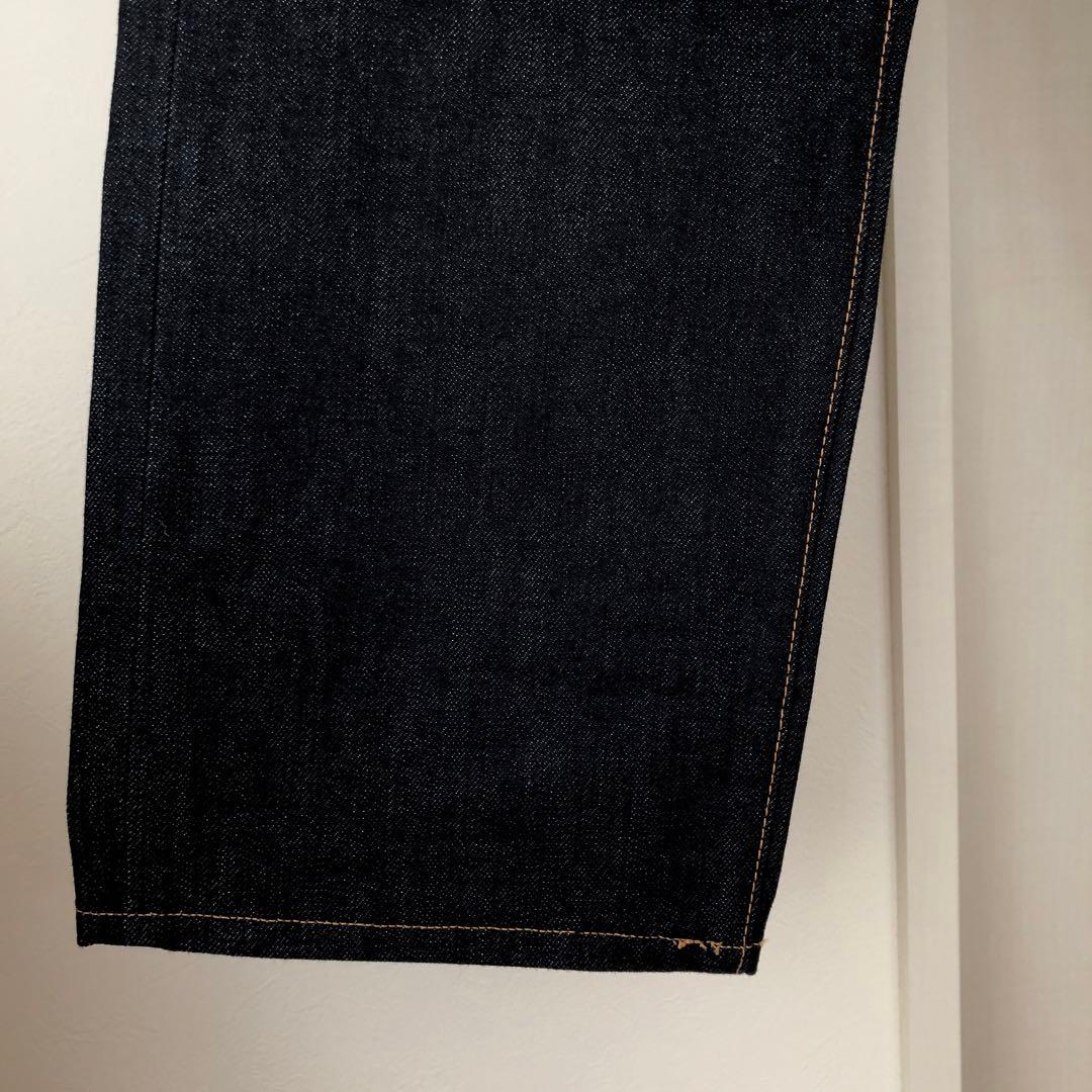 ES:S エス　CINCH BACK BAGGY JEANS ネイビー　32