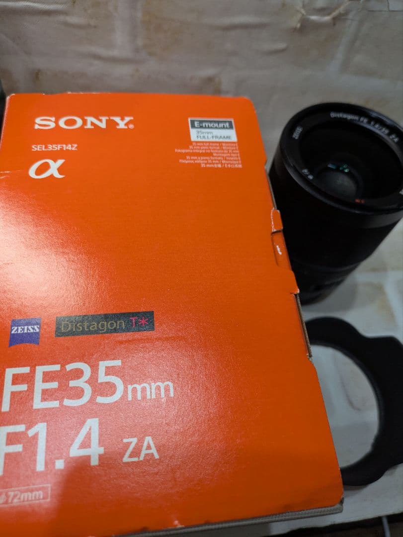 SONY Distagon FE 35mm F1.4 ZA レンズ