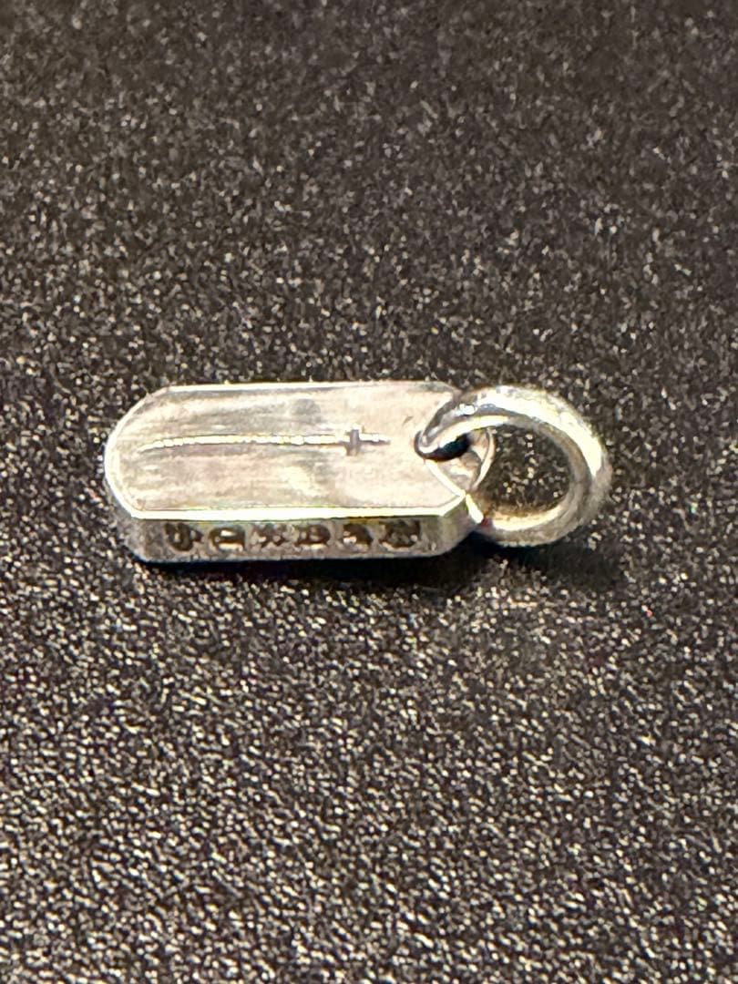 て*ろ様 クロムハーツ タイニードッグタグRSクロス 青山限定 ネックレストップ