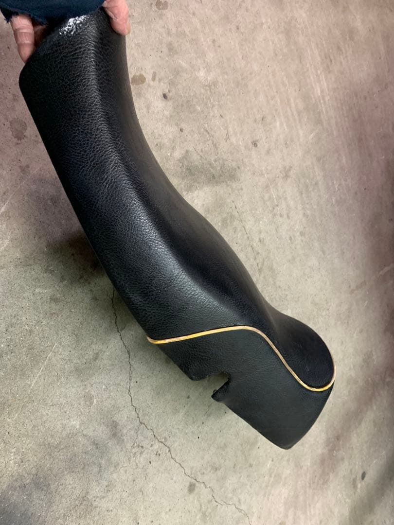 破れなし　ボルティ　ボルティー　セミダブルシート　ブルックランズ　sr400仕様