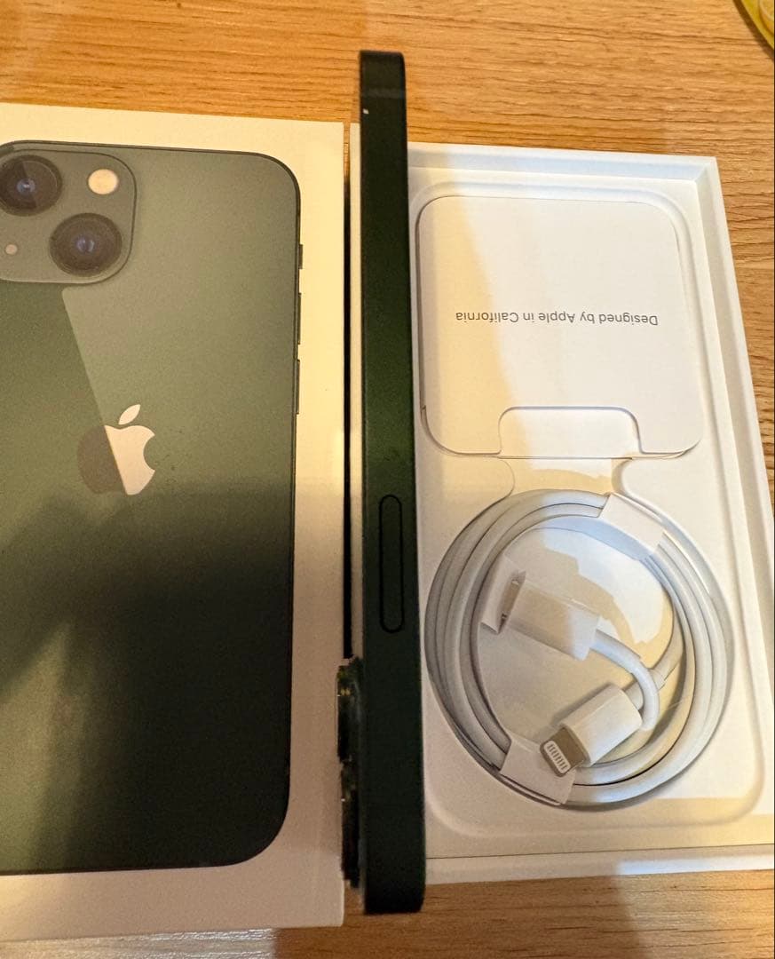 箱/ケーブル付属 512GB iPhone13 mini グリーンSIMフリー