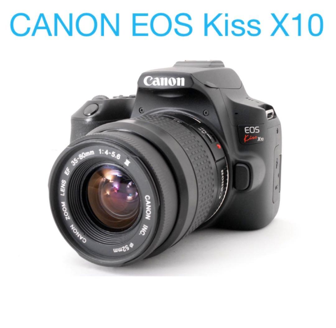 デジタル一眼レフカメラWi-Fi/動画/canon kiss x10レンズセット